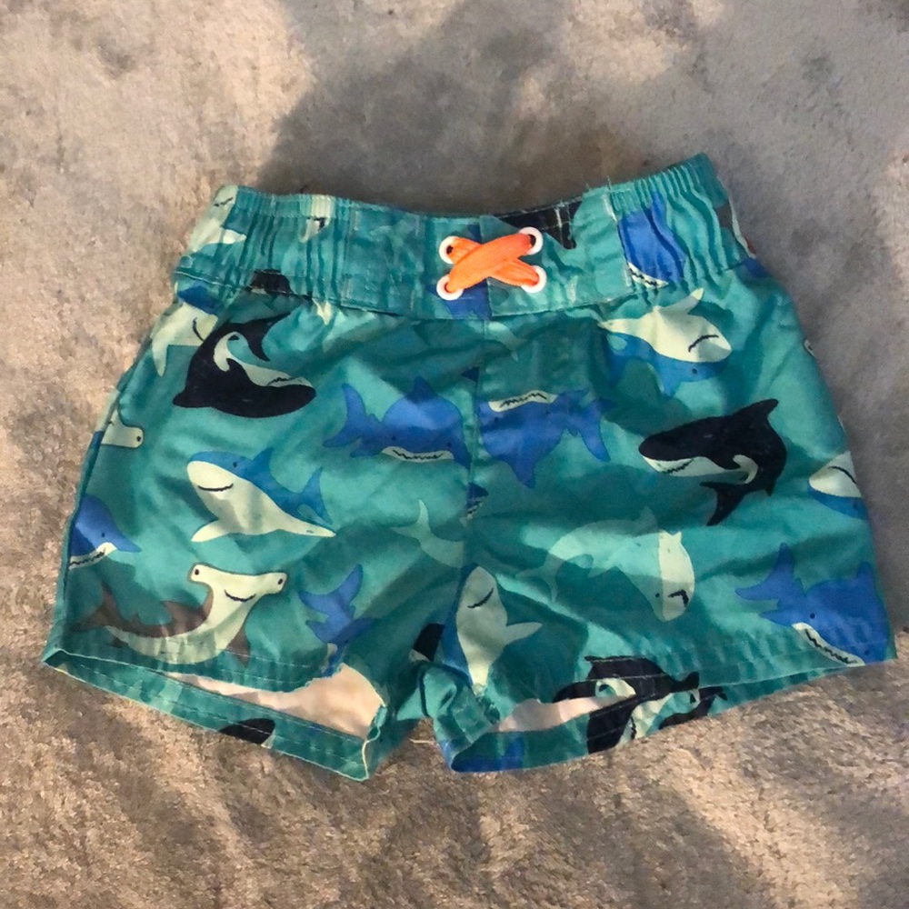 Cat and jack swim trunks